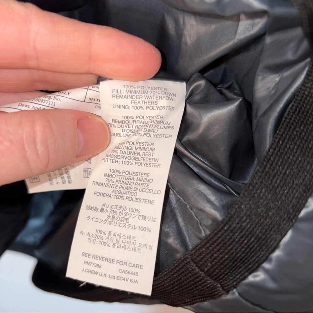Women’s J. Crew Quilted Vest Small - Picture 6 of 7